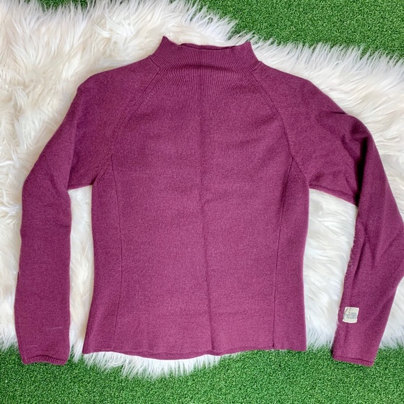 The North Face Sweaters - Womens The North Face Purple Turtleneck Sweater